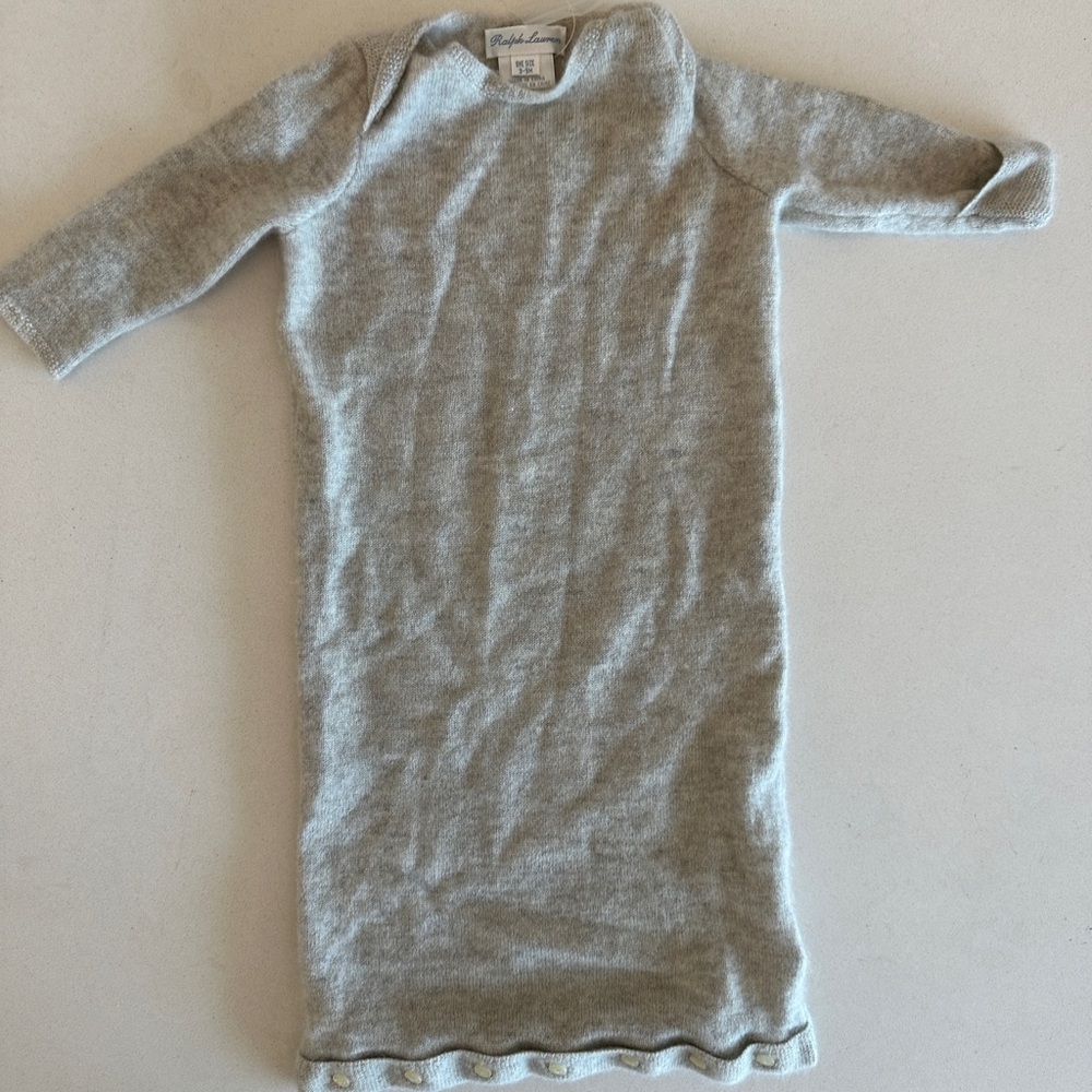 Cashmere Ralf Lauren Baby Onesie 3-9 months